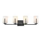 Maxim Lighting 21284SWBK Black Dart 4-light Bath Vanity Image 1