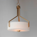 Maxim Lighting 21287SWSBR Satin Brass Dart 3-light Pendant Image 4