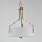 Maxim Lighting 21287SWSBR Satin Brass Dart 3-light Pendant Image 3