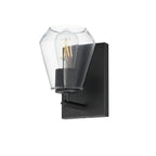 Maxim Lighting 21331CLBK Black Geode 1-light Sconce Image 1