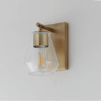 Maxim Lighting 21331CLNAB Natural Aged Brass Geode 1-light Sconce Image 2