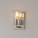 Maxim Lighting 21331CLSN Satin Nickel Geode 1-light Sconce Image 2