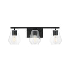 Maxim Lighting 21333CLBK Black Geode 3-light Bath Vanity Image 1