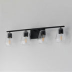 Maxim Lighting 21334CLBK Black Geode 4-light Bath Vanity Image 2