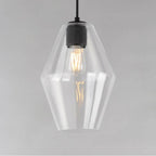 Maxim Lighting 21335CLBK Black Geode Small Pendant Image 3