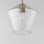 Maxim Lighting 21337CLNAB Natural Aged Brass Geode Large Pendant Image 2
