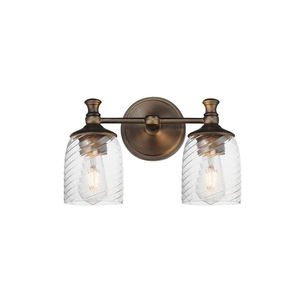 Maxim Lighting 21352CRANB Antique Bronze Swirl 2-light Wall Sconce Image 1