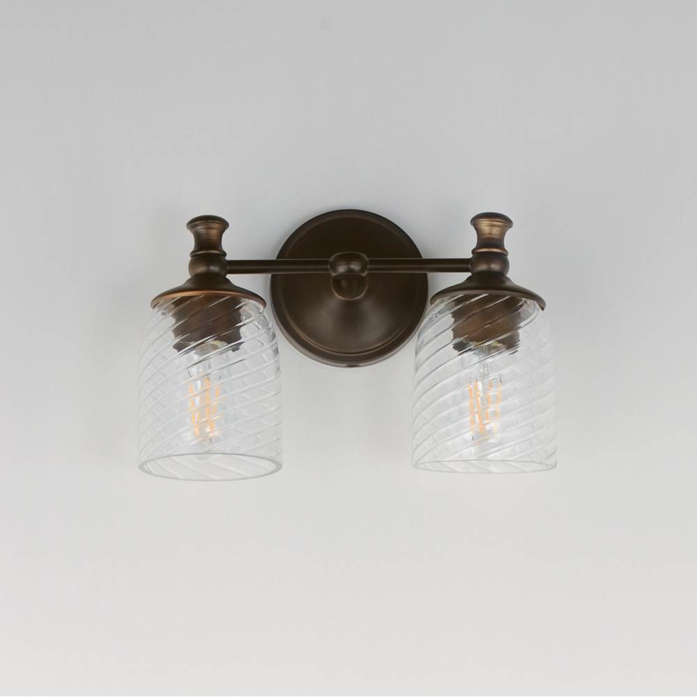 Maxim Lighting Swirl 2-light Wall Sconce