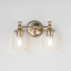 Maxim Lighting 21352CRSCH Satin Champagne Swirl 2-light Wall Sconce Image 3