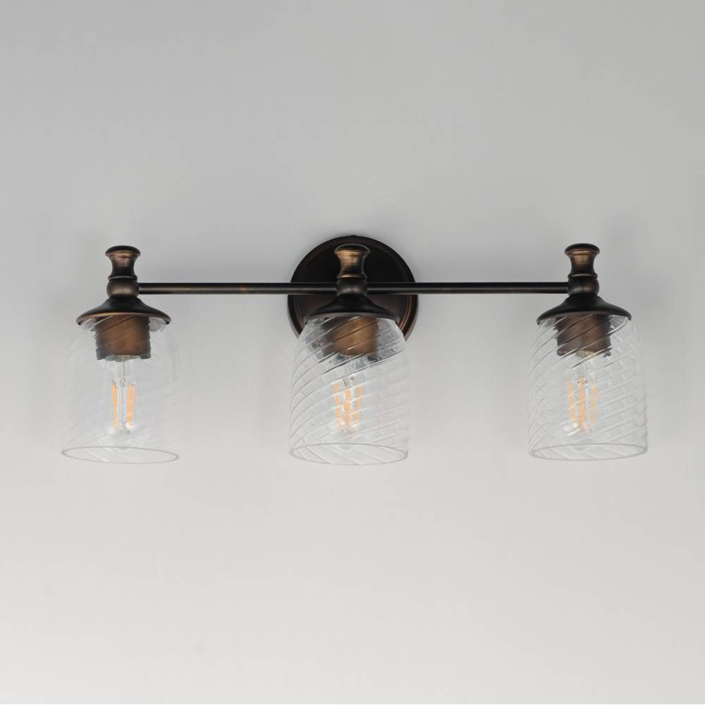 Maxim Lighting Swirl 3-light Bath Vanity
