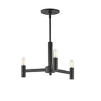 Maxim Lighting 21363BK Black Emana 3-light Chandelier Image 1