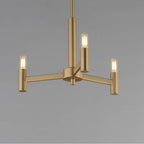 Maxim Lighting 21363NAB Natural Aged Brass Emana 3-light Chandelier Image 3