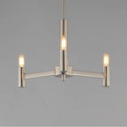 Maxim Lighting 21363SN Satin Nickel Emana 3-light Chandelier Image 3