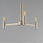 Maxim Lighting 21363SN Satin Nickel Emana 3-light Chandelier Image 2