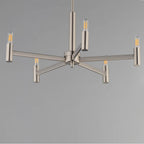 Maxim Lighting 21365SN Satin Nickel Emana 5-light Chandelier Image 2