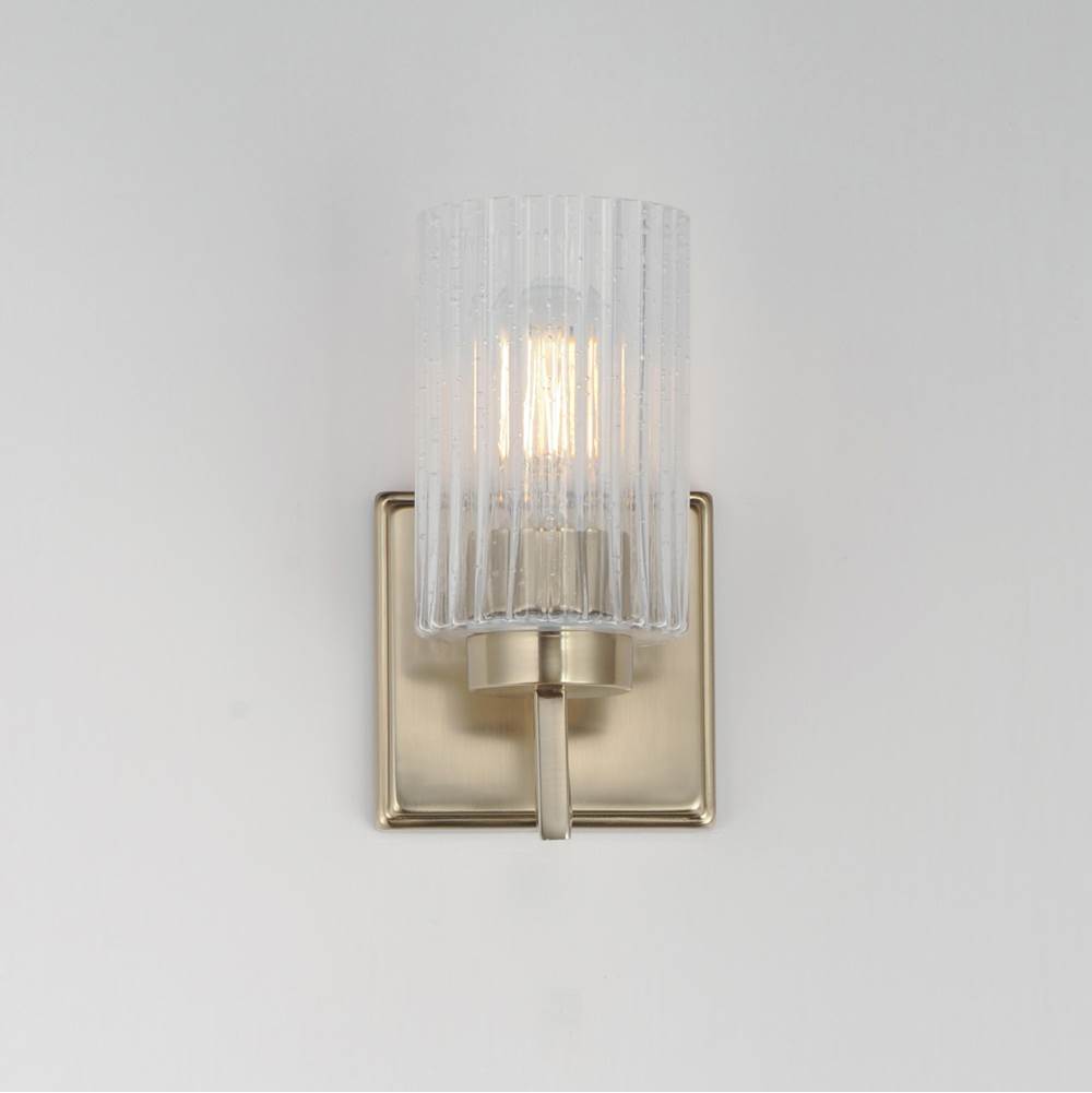 Maxim Lighting 21371CRSCH Satin Champagne Rigata 1-light Wall Sconce Image 3