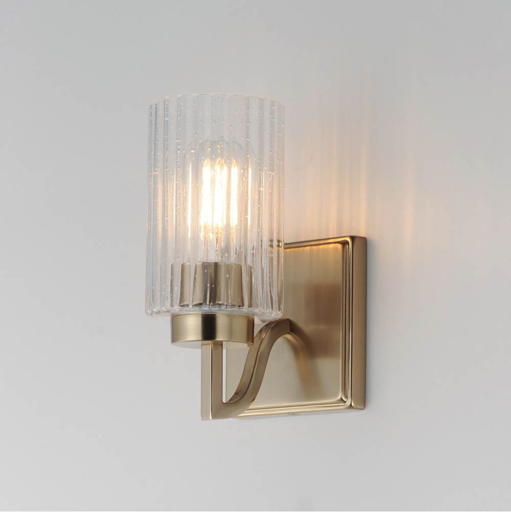 Maxim Lighting 21371CRSCH Satin Champagne Rigata 1-light Wall Sconce Image 2