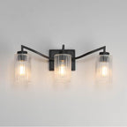 Maxim Lighting 21373CRBK Black Rigata 3-light Bath Vanity Image 3