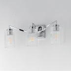 Maxim Lighting 21373CRPN Polished Nickel Rigata 3-light Bath Vanity Image 2