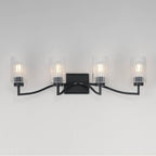 Maxim Lighting 21374CRBK Black Rigata 4-light Bath Vanity Image 3