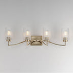 Maxim Lighting 21374CRSCH Satin Champagne Rigata 4-light Bath Vanity Image 3