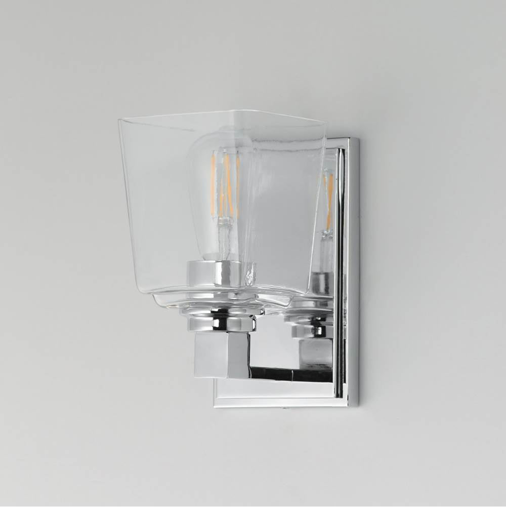 Maxim Lighting 21381CLPC Polished Chrome Cubos 1-light Wall Sconce Image 2