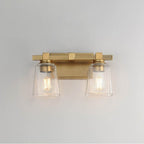 Maxim Lighting 21382CLNAB Natural Aged Brass Cubos 2-light Wall Sconce Image 3