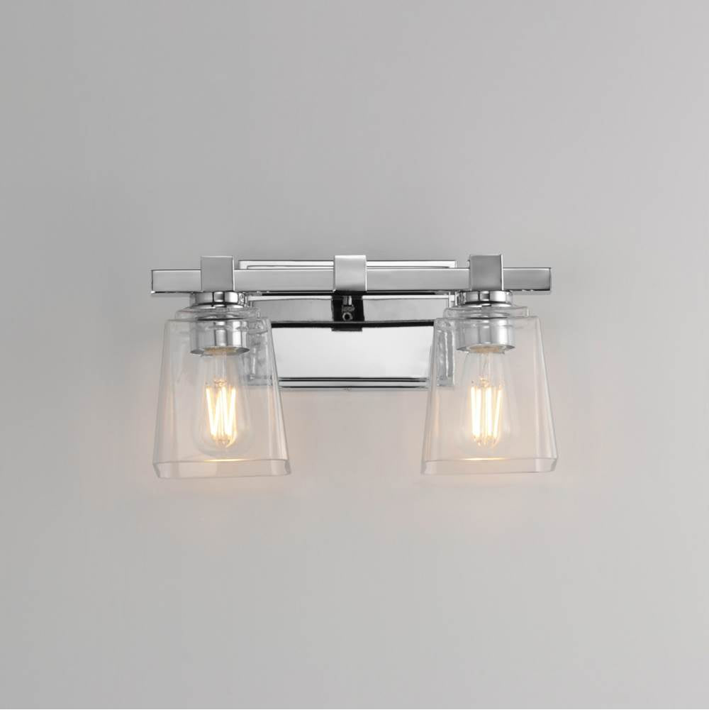 Maxim Lighting 21382CLPC Polished Chrome Cubos 2-light Wall Sconce Image 3