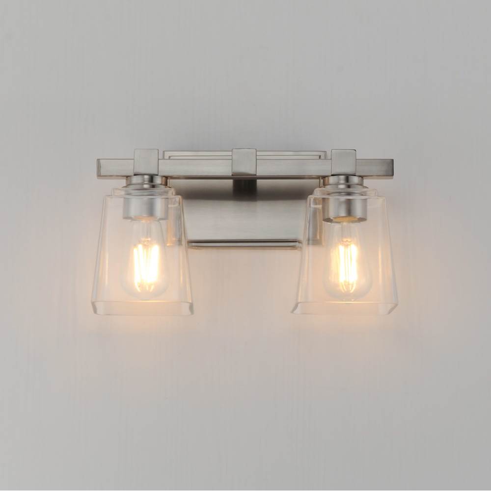 Maxim Lighting 21382CLSN Satin Nickel Cubos-bath Vanity Image 4