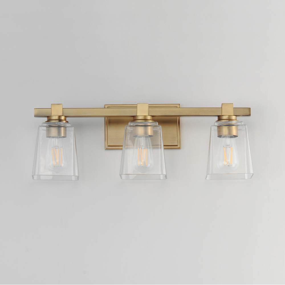 Maxim Lighting Cubos 3-light Bath Vanity