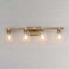 Maxim Lighting 21384CLNAB Natural Aged Brass Cubos 4-light Bath Vanity Image 3