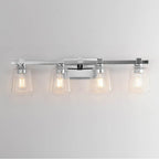 Maxim Lighting 21384CLPC Polished Chrome Cubos 4-light Bath Vanity Image 3