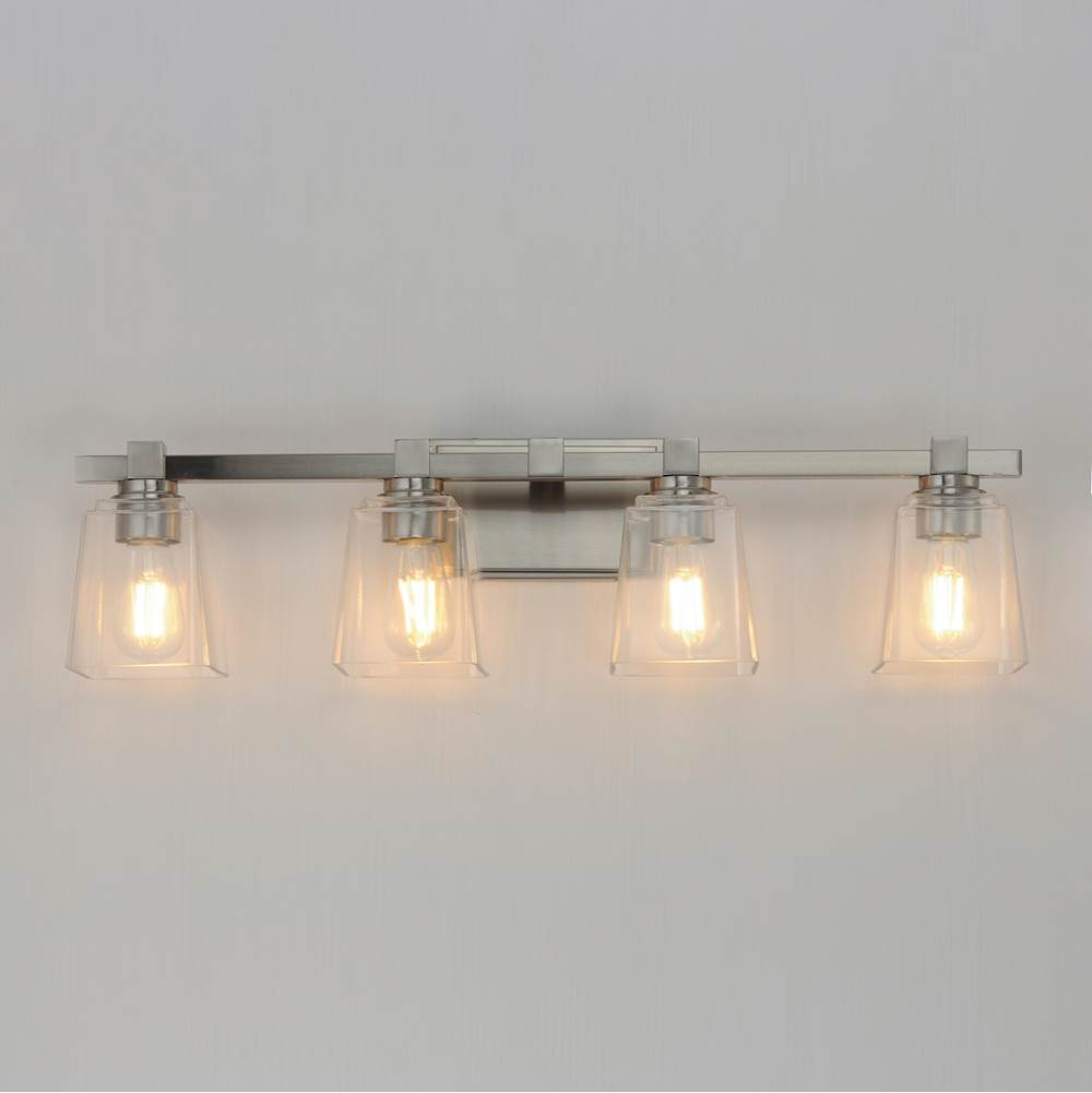 Maxim Lighting 21384CLSN Satin Nickel Cubos-bath Vanity Image 4
