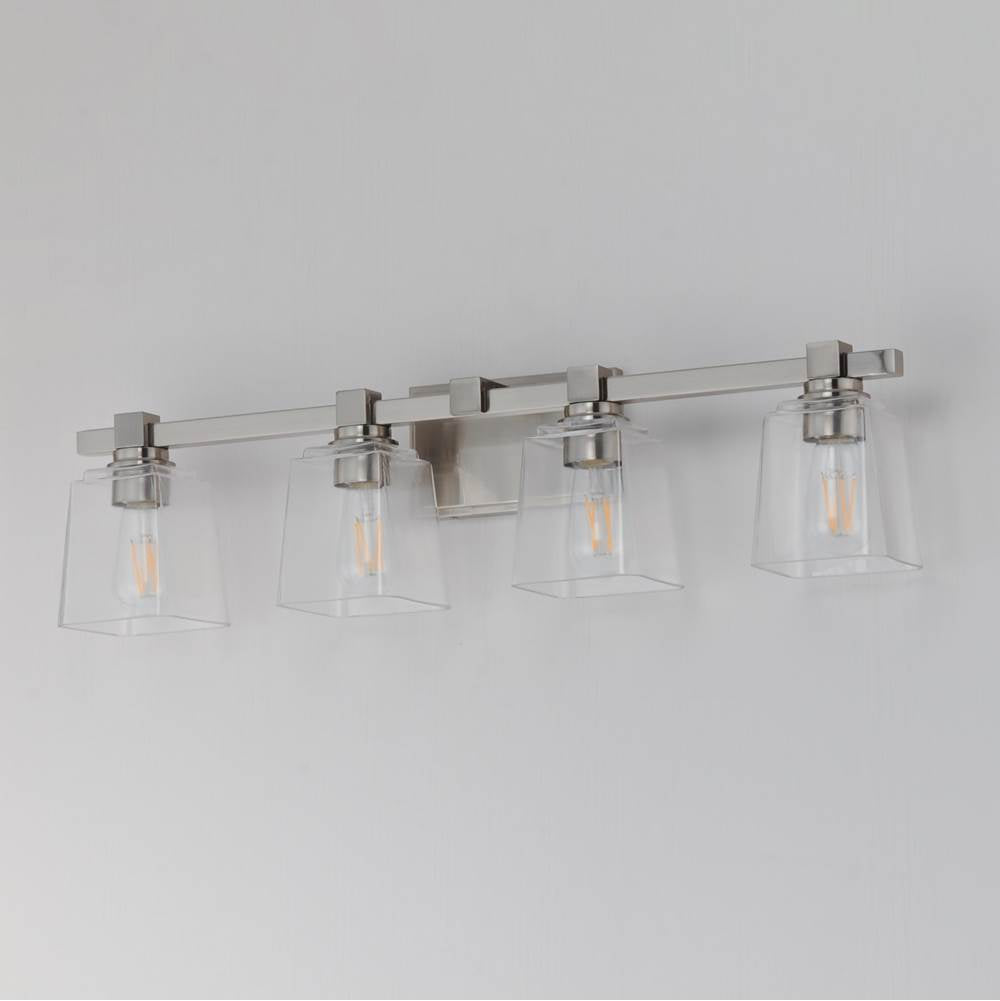 Maxim Lighting 21384CLSN Satin Nickel Cubos-bath Vanity Image 3