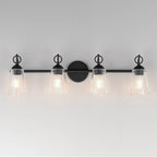 Maxim Lighting 21394CLBK Black Jackson Hole 4-light Bath Vanity Image 3