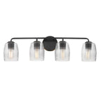 Maxim Lighting 21414CRKB Kentucky Bronze Honey 4-light Bath Vanity Image 1