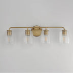 Maxim Lighting 21414CRNAB Natural Aged Brass Honey 4-light Bath Vanity Image 3