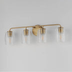 Maxim Lighting 21414CRNAB Natural Aged Brass Honey 4-light Bath Vanity Image 2