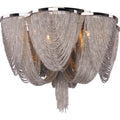 Maxim Lighting 21460NKPN Polished Nickel Chantilly 6-light Flush Mount Image 1
