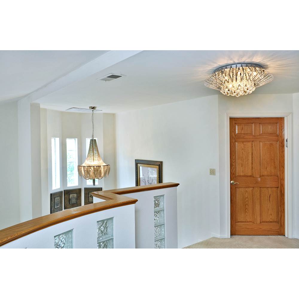 Maxim Lighting 21464NKPN Polished Nickel Chantilly 6-light Chandelier Image 3