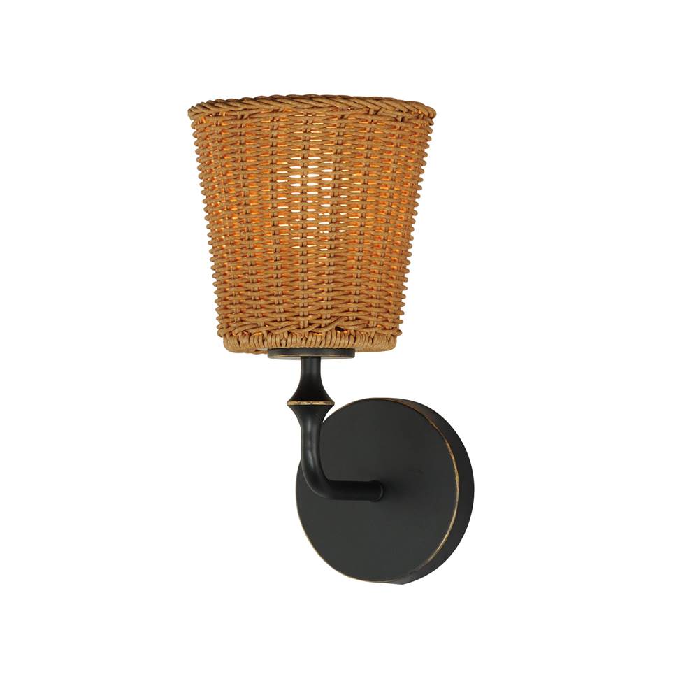 Maxim Lighting 21481NADBZ Dark Bronze Baja-wall Sconce Image 1