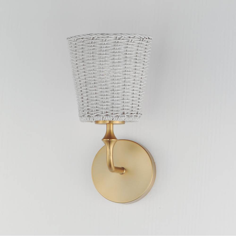Maxim Lighting 21481WWTNAB Natural Aged Brass Baja-wall Sconce Image 2