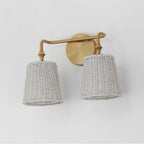Maxim Lighting 21482WWTNAB Natural Aged Brass Baja-bath Vanity Image 2
