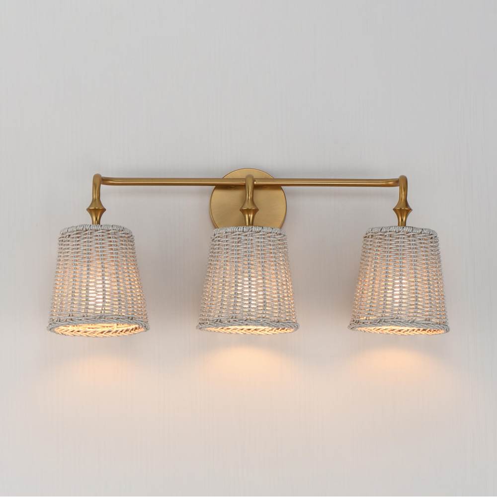 Maxim Lighting 21483WWTNAB Natural Aged Brass Baja-bath Vanity Image 3
