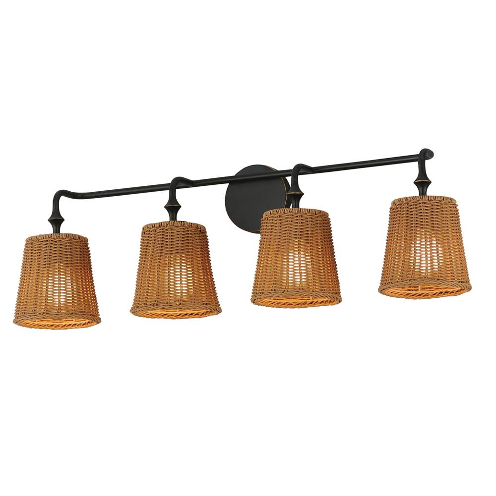 Maxim Lighting 21484NADBZ Dark Bronze Baja-bath Vanity Image 1