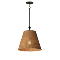 Maxim Lighting 21487NADBZ Dark Bronze Baja 16'' Single Pendant Image 1