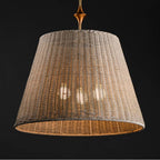 Maxim Lighting 21488WWTNAB Natural Aged Brass Baja 24'' Single Pendant Image 2