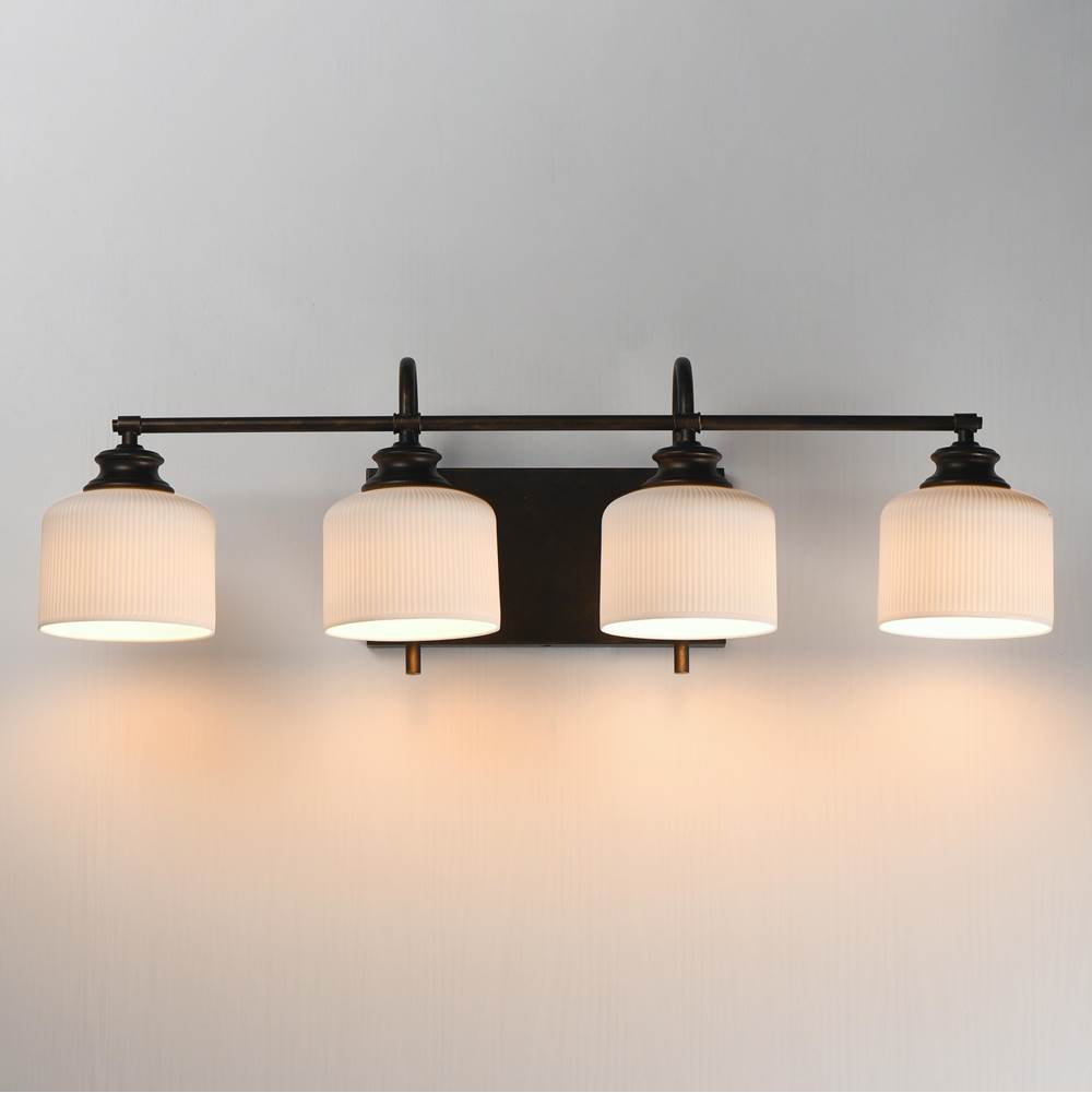 Maxim Lighting 21494WTOI Oil Rubbed Bronze Bisque-bath Vanity Image 3