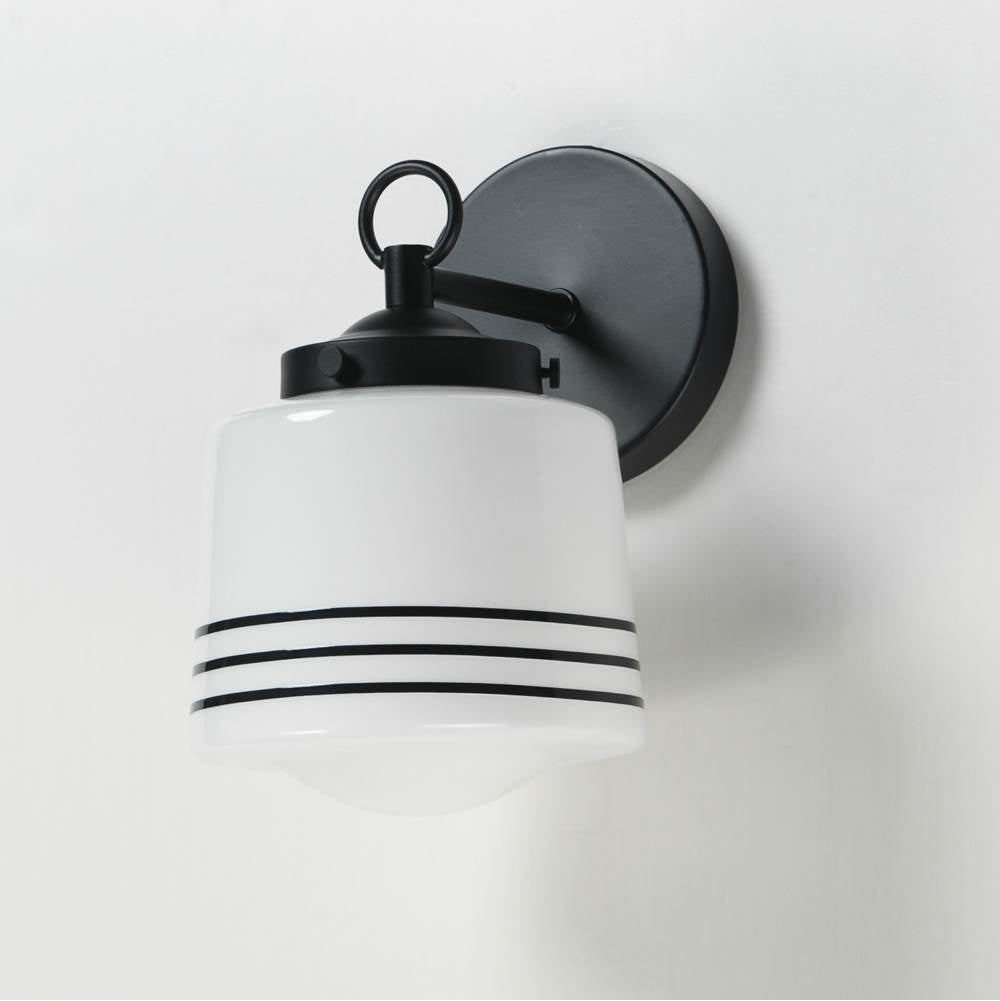 Maxim Lighting 21531WTBK Black Eureka-wall Sconce Image 2