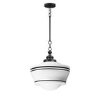 Maxim Lighting 21533WTBK Black Eureka-single Pendant Image 1
